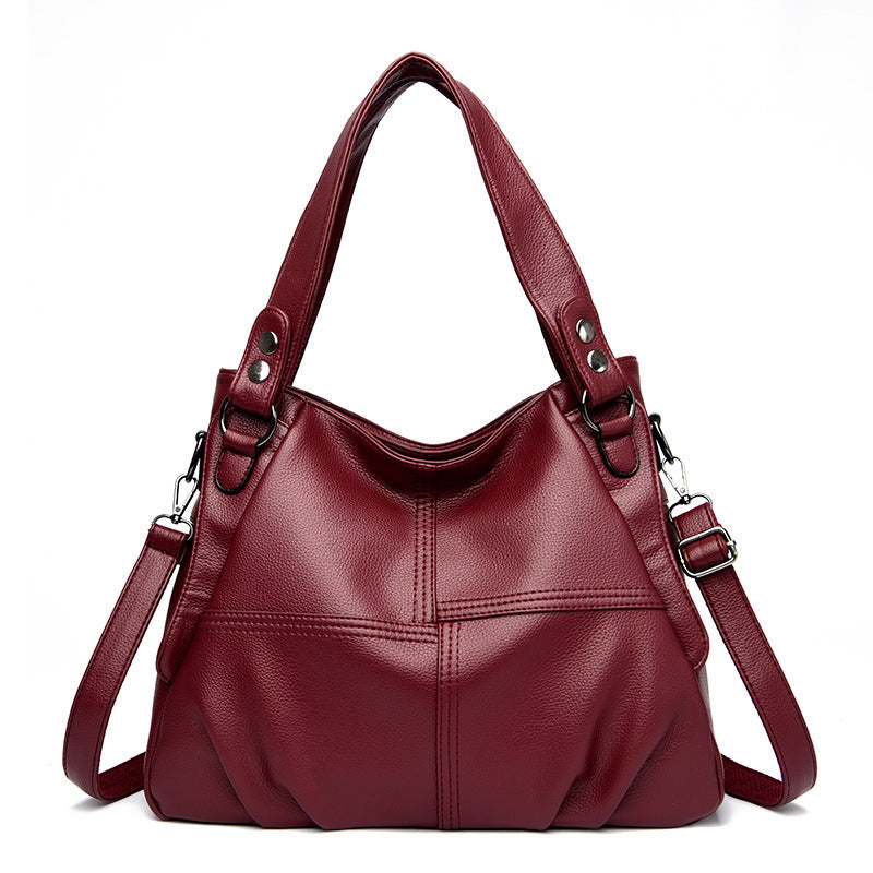 Women's Beautiful Soft Leather Fashion Mother Bags