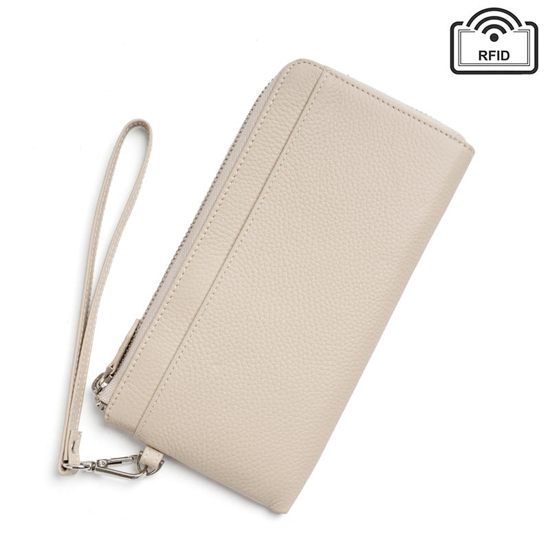 Women's Fashion Leather Long Zipper Hand Carrying Ladies Wallets
