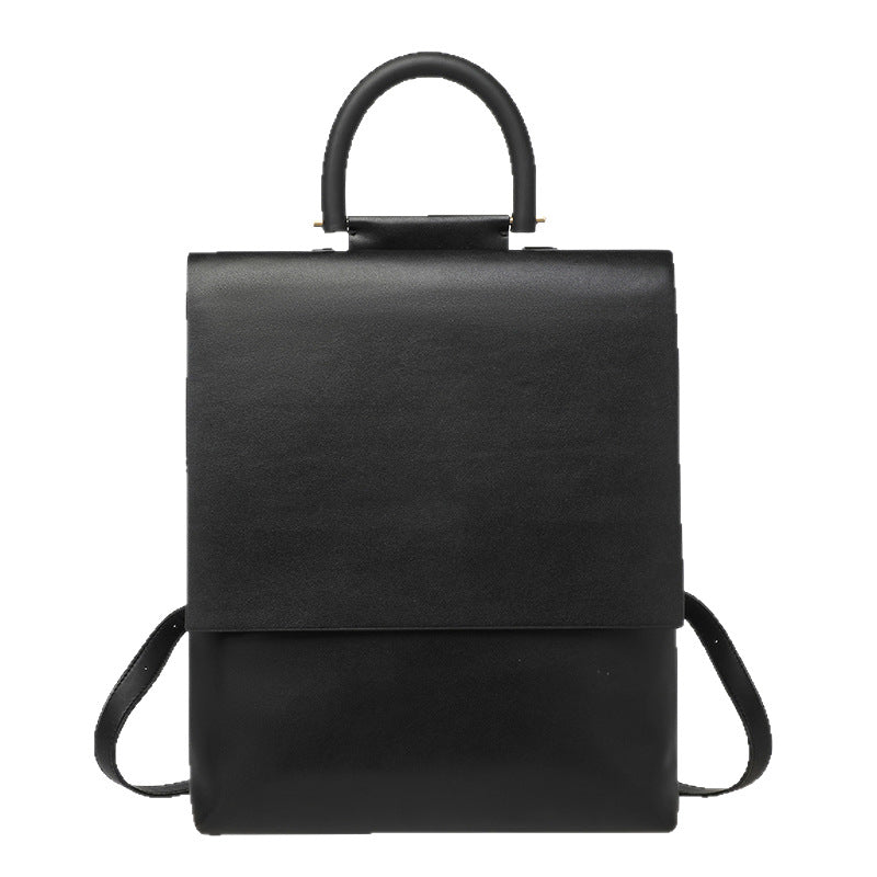 Women's Genuine Leather Business High Sense Cowhide Backpacks