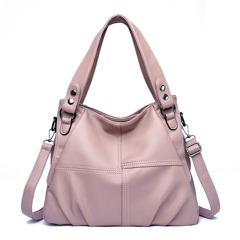 Women's Beautiful Soft Leather Fashion Mother Bags