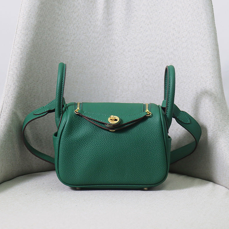 Women's Mini Doctor Cow Leather Portable Medical Crossbody Bags