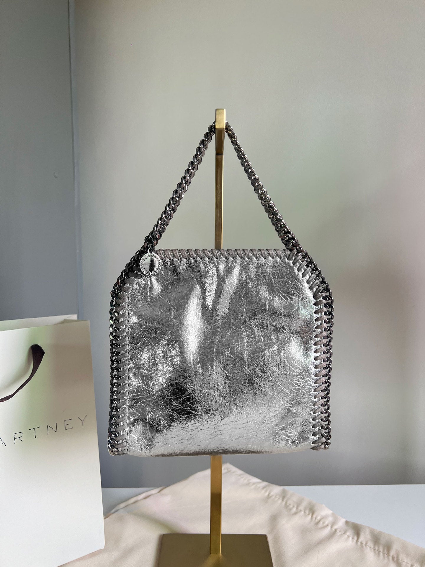 Women's Stella Minimalist Design Portable Chain Handbags