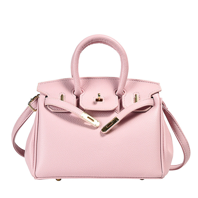 Women's High Quality Silk Scarf Lychee Pattern Handbags