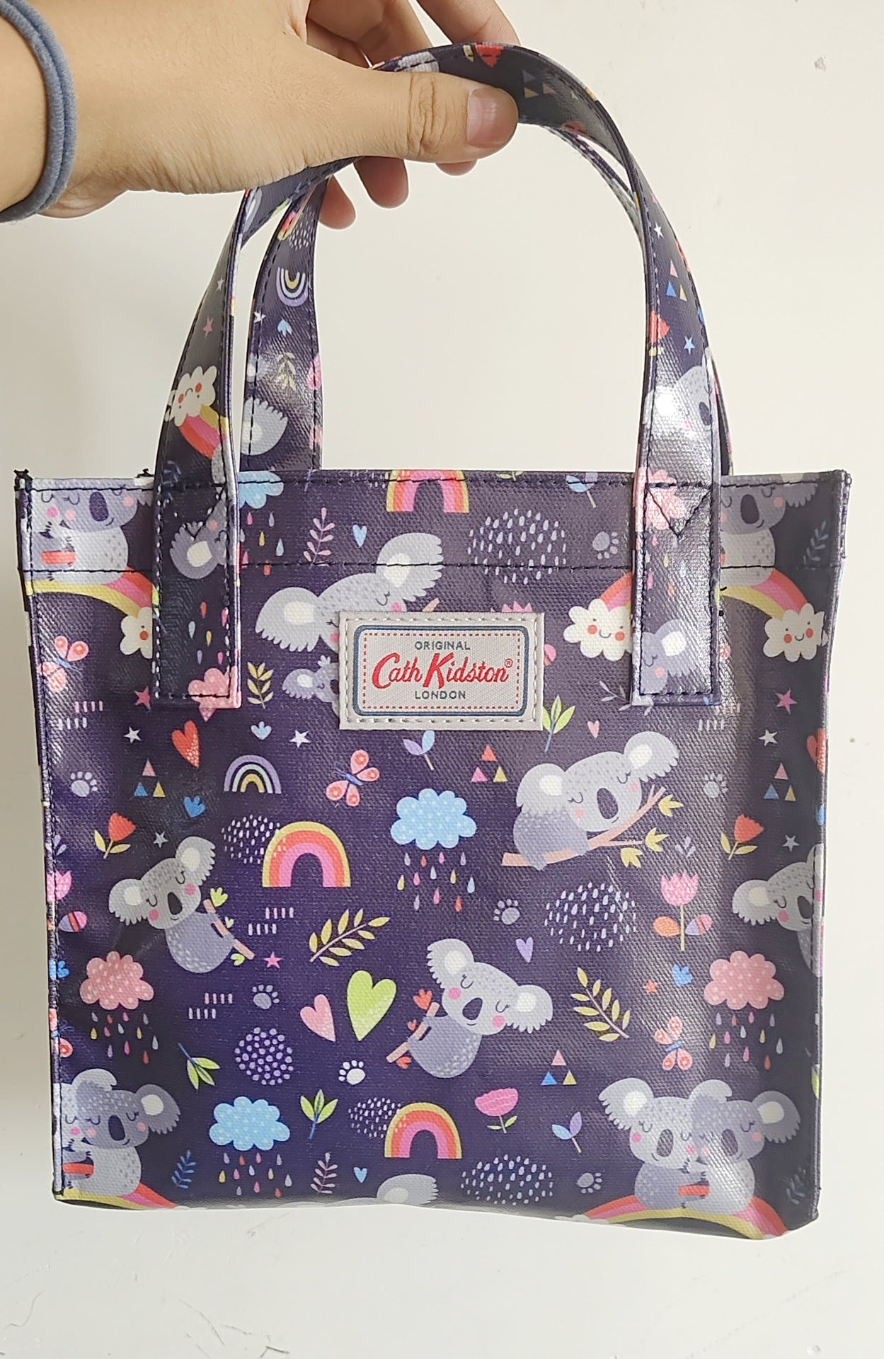 Cartoon Printed Lunch Canvas Waterproof Cute Handbags
