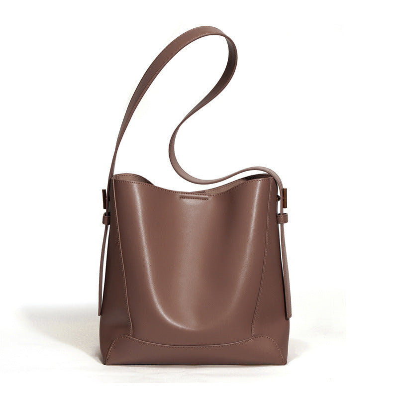 Women's High-grade Design Fashion Large Capacity Genuine Shoulder Bags