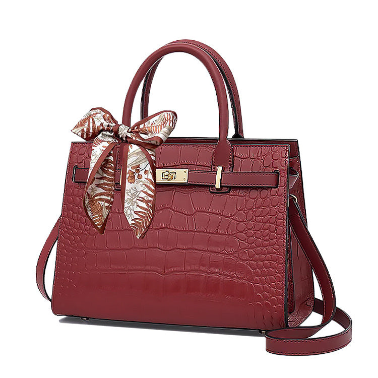 Women's Luxury Genuine Leather Mother Fashionable Elegant Handbags