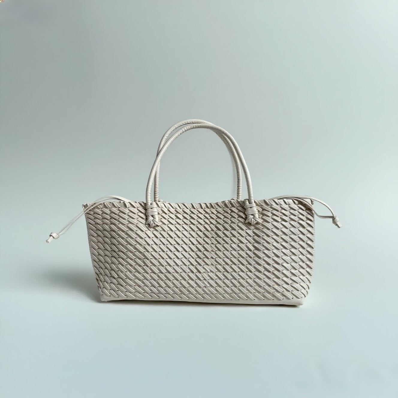 Autumn Simple Large Capacity Woven Lengthened Shopping Bags
