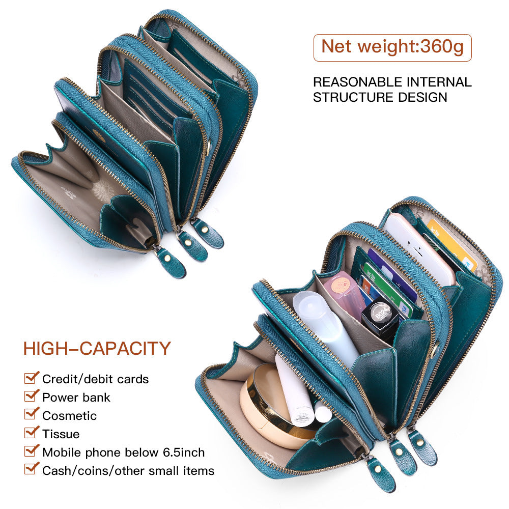 Korean Fashion Large Capacity Solid Color Crossbody Bags