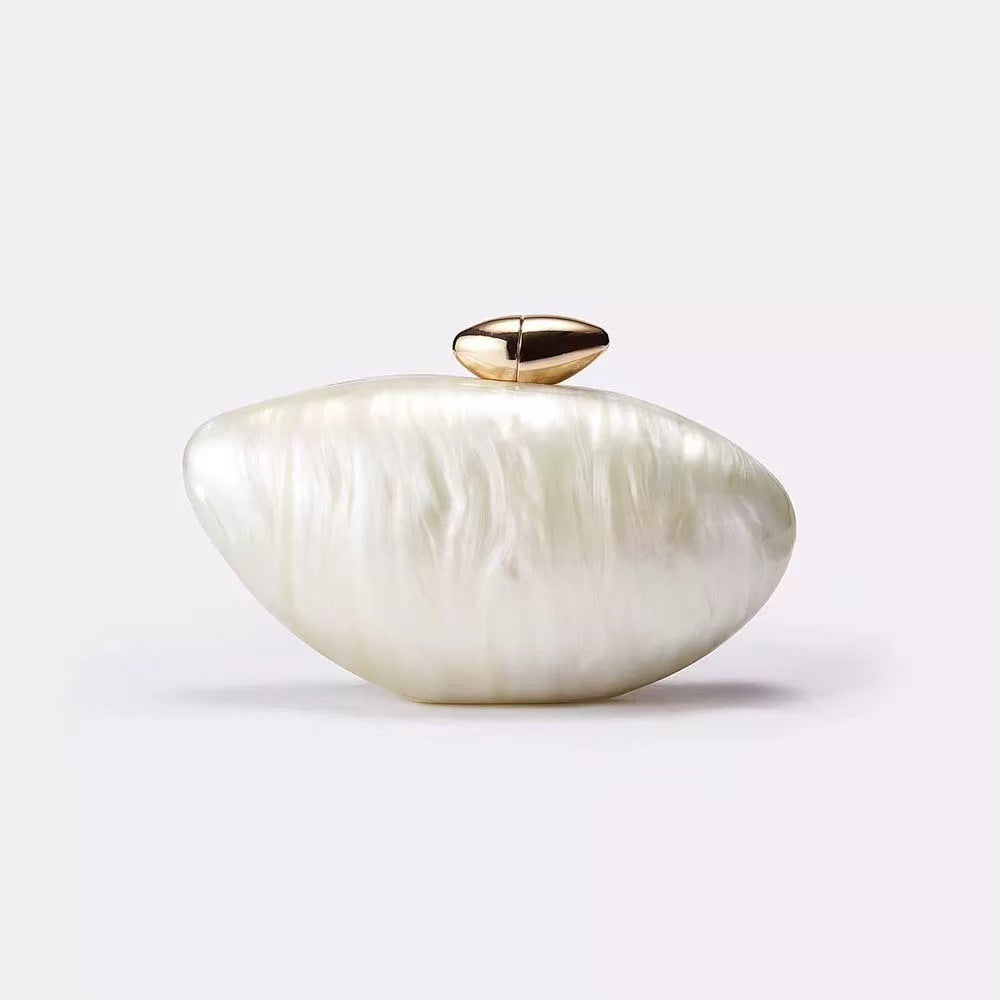Fashion Gift Acrylic Glossy Goose Egg Evening Bags