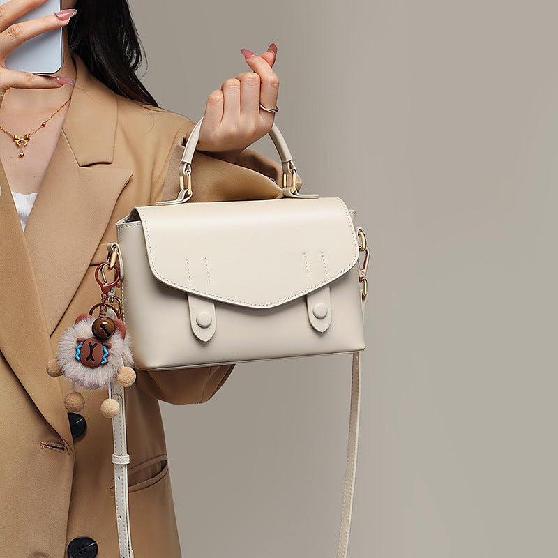 Women's Summer Genuine Leather Light Luxury Cambridge Crossbody Bags