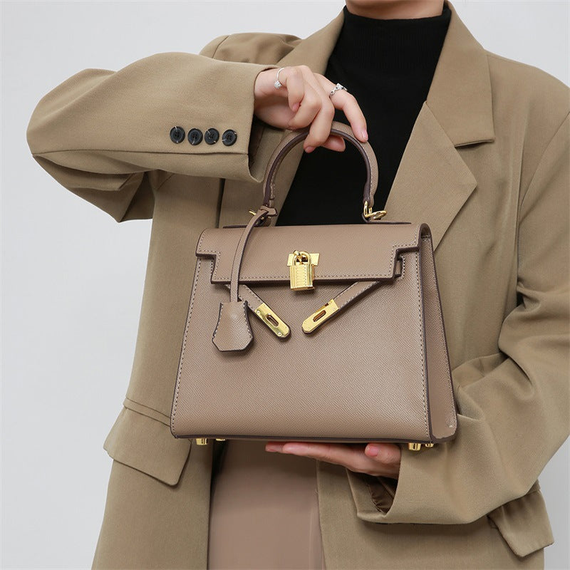 Women's Trendy Palm Print Kelly Fashion Simple Crossbody Bags