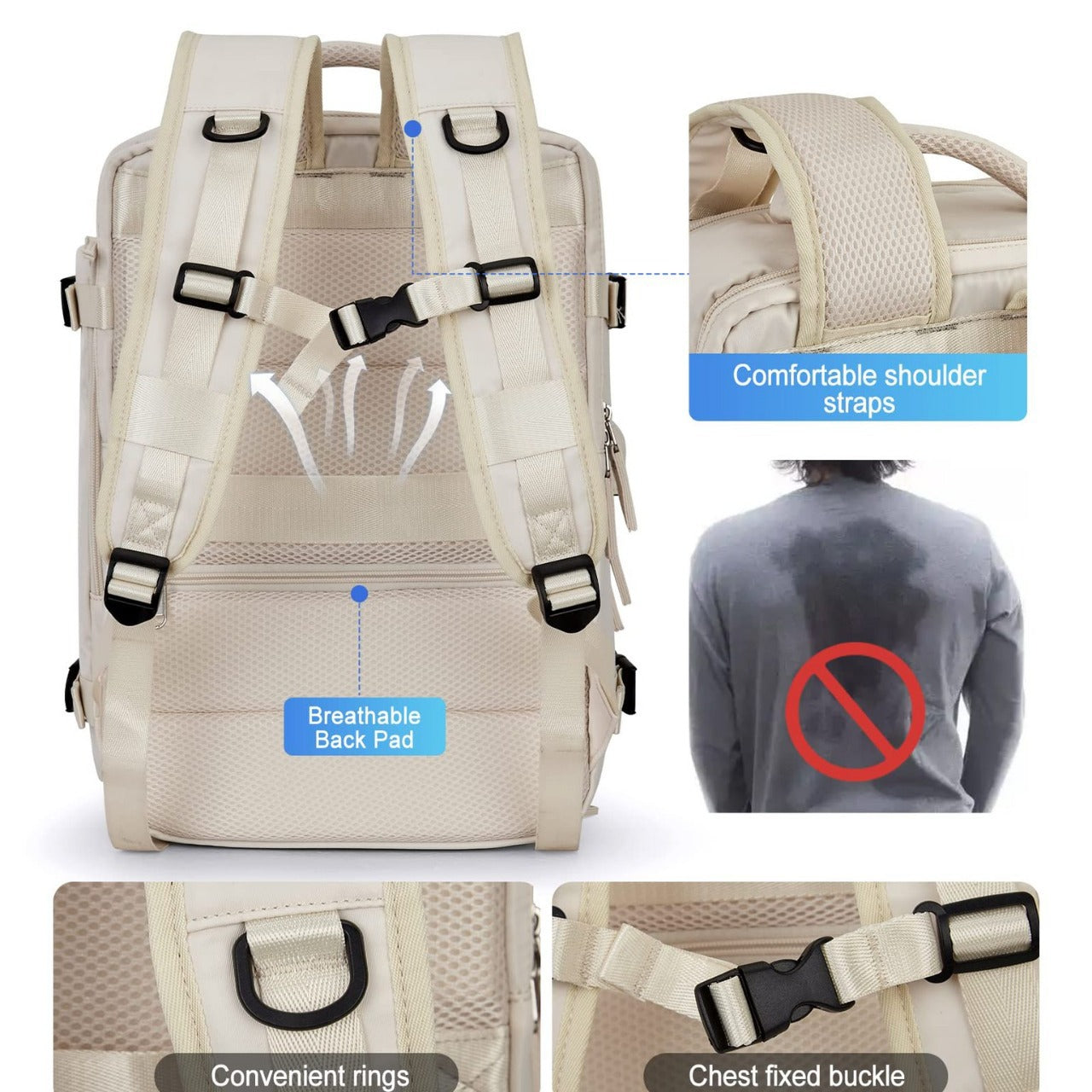 Women's Large Capacity Multifunctional Leisure Business College Luggage