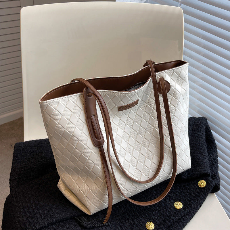 Women's Autumn High-grade Versatile Idle Style Large Bags