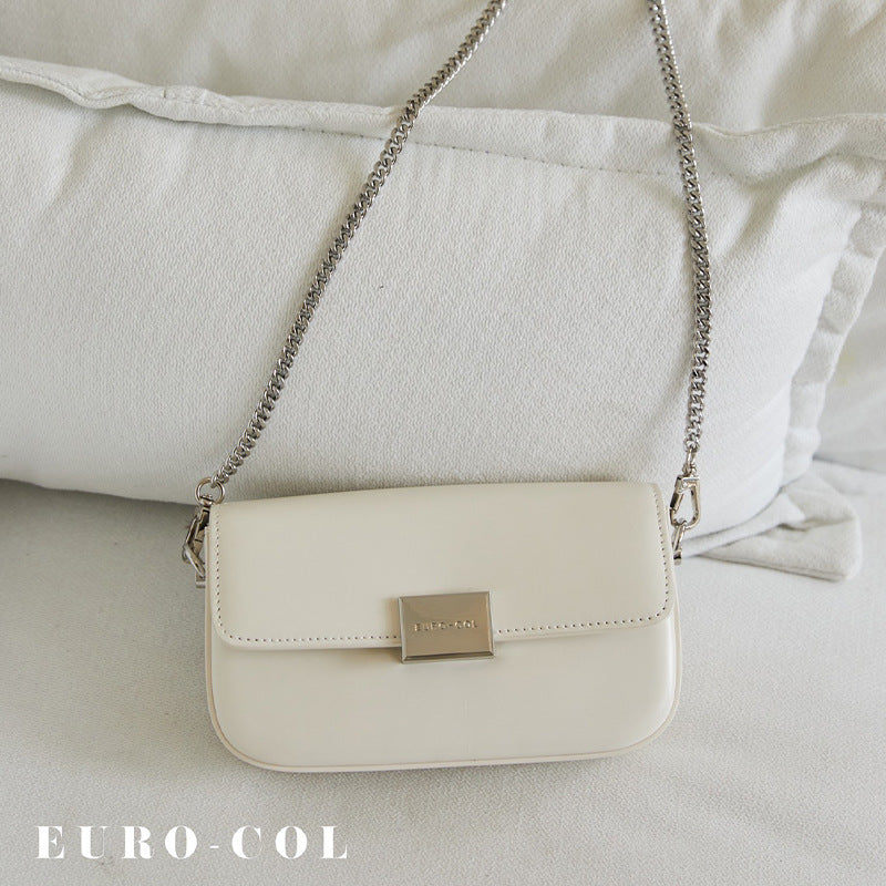 Women's Light Luxury Design Snake Bones Chain Shoulder Bags