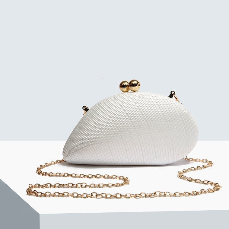 Women's Press Acrylic Wedding Banquet Clutch Chain Evening Bags