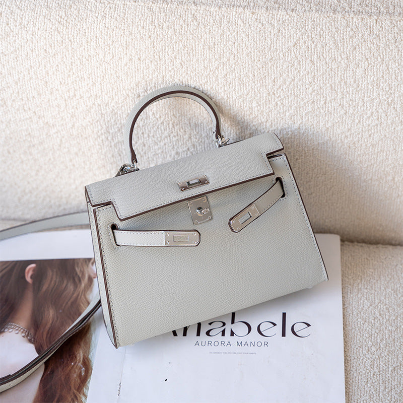 High-grade Genuine Leather Kelly Second Generation Crossbody Bags
