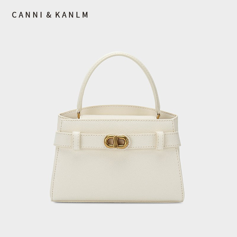 Women's Fashionable Portable Kelly Retro Advanced Texture Shoulder Bags