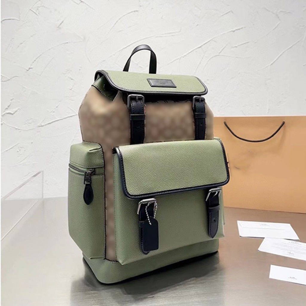 Solid Color Storage Double Joint Vertical Model In Shape Backpacks