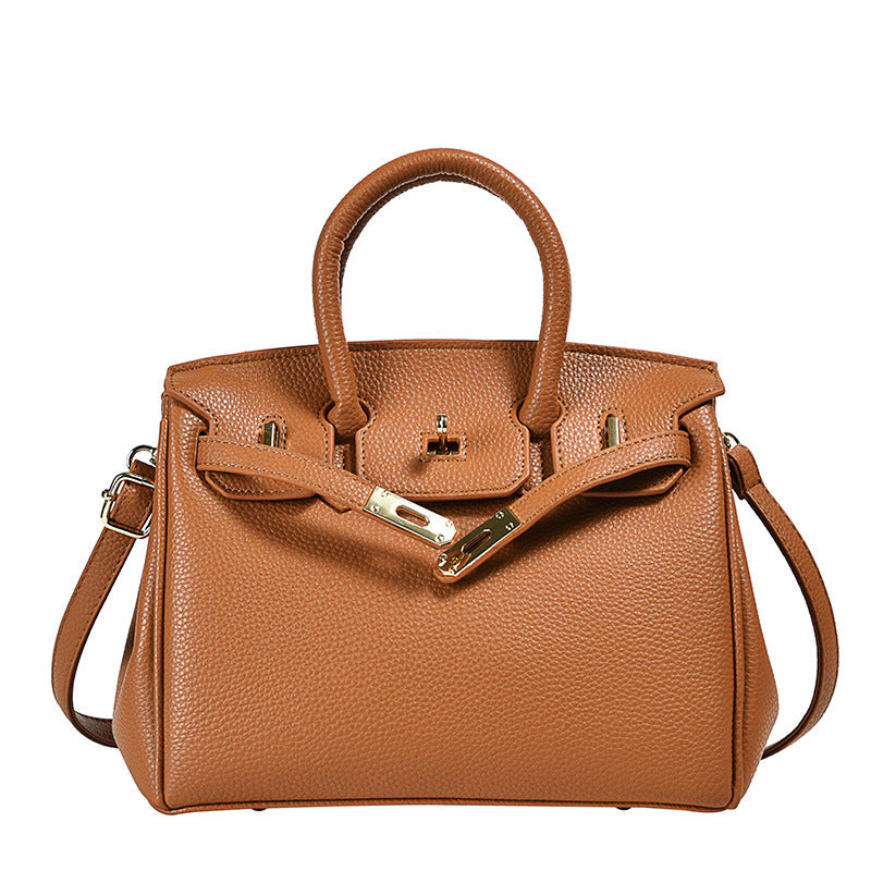 Women's High Quality Silk Scarf Lychee Pattern Handbags