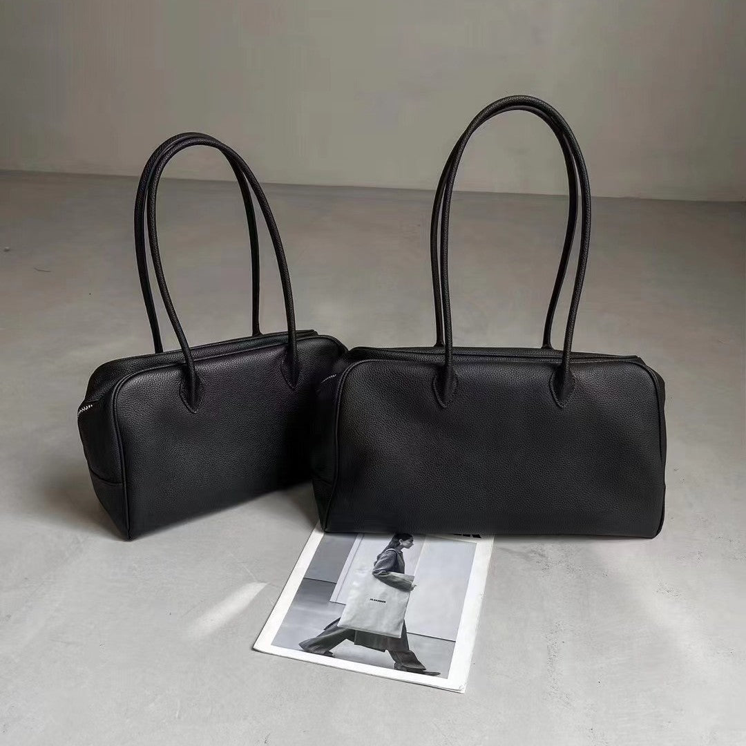 Women's Commuter Foreskin Large Capacity Short Business Shoulder Bags