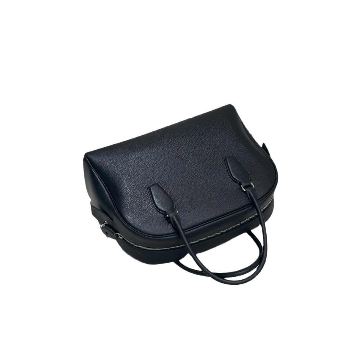 Women's Capacity Retro Boston First Layer Imitation Handbags