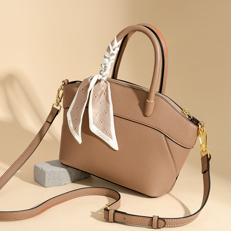 Women's Niche Soft Leather Commuter Simple High Handbags
