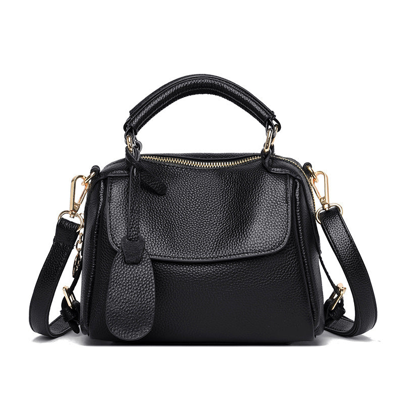 Women's Pattern Large Capacity Mom Retro Solid Handbags