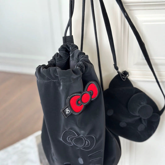 Women's Versatile Durable Veet Cute Funny Shoulder Bags