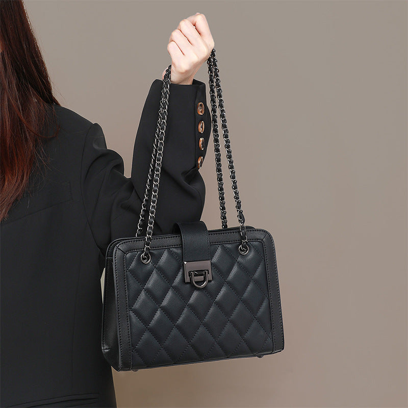 Women's Versatile Underarm Genuine Leather High-grade Summer Crossbody Bags