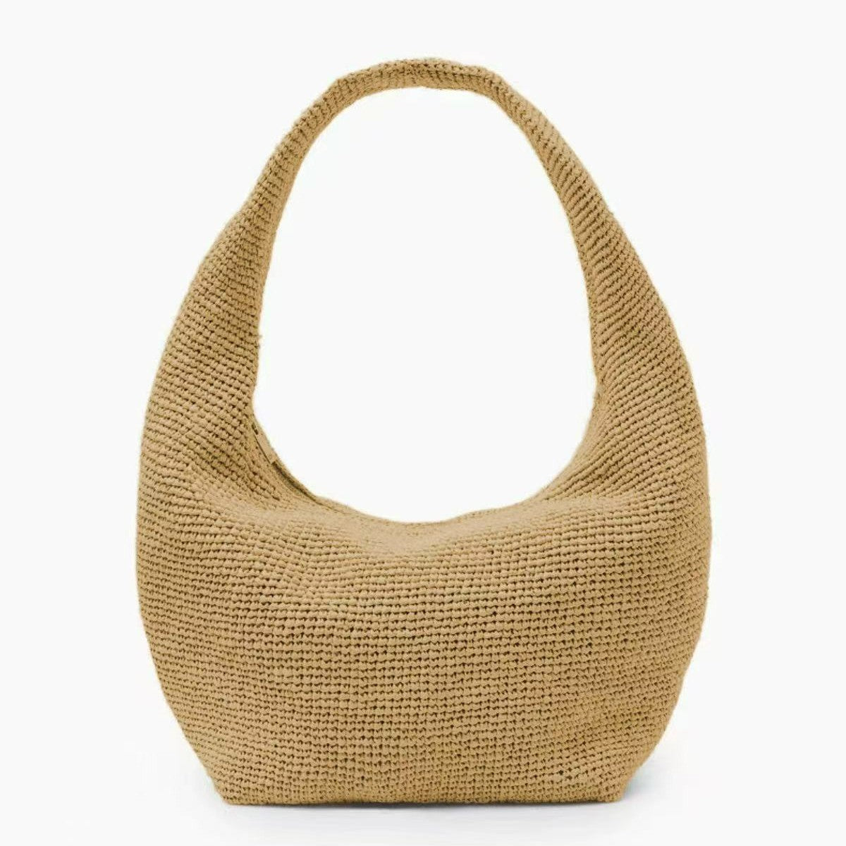 Women's High-grade Straw Woven Large Capacity Underarm Shoulder Bags