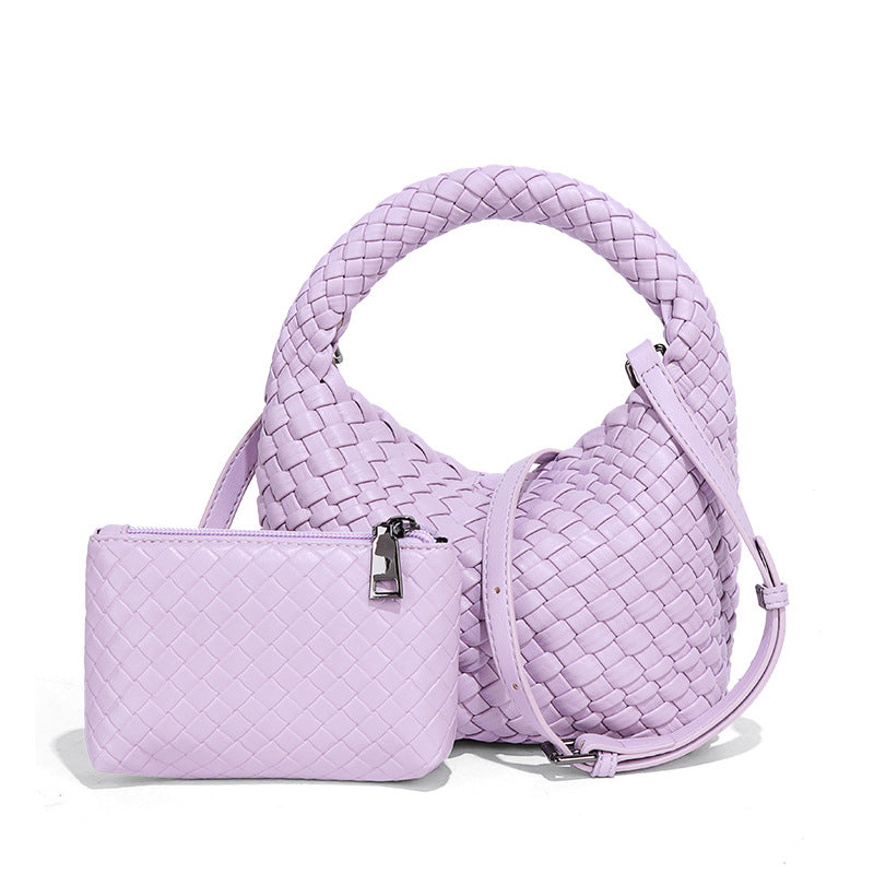 Women's Design High-grade Vegetable Basket Woven Springtide Crossbody Bags