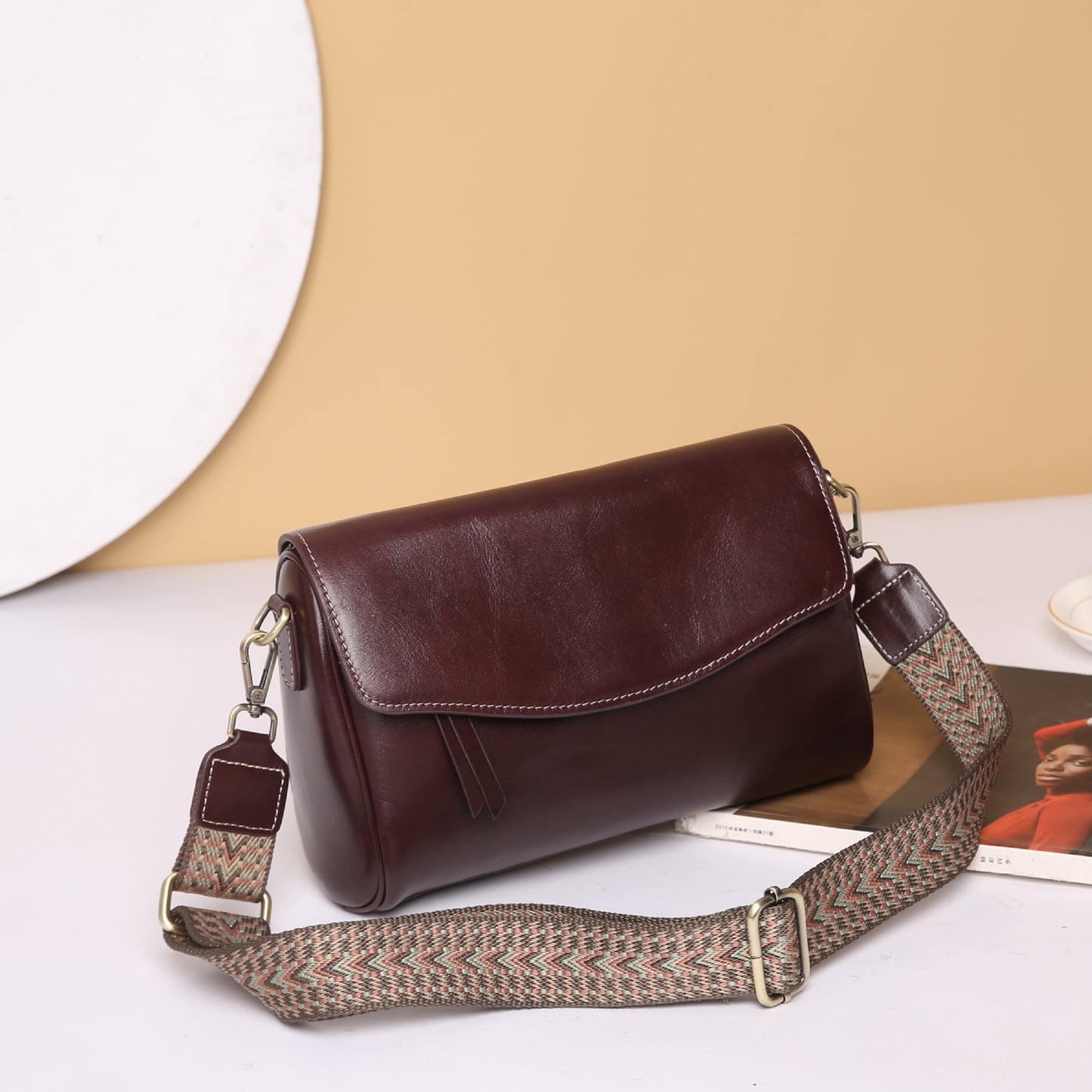 Women's Leather Cowhide One Lady's Fashion Practical Bags