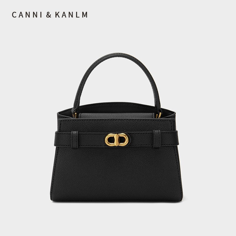 Women's Fashionable Portable Kelly Retro Advanced Texture Shoulder Bags