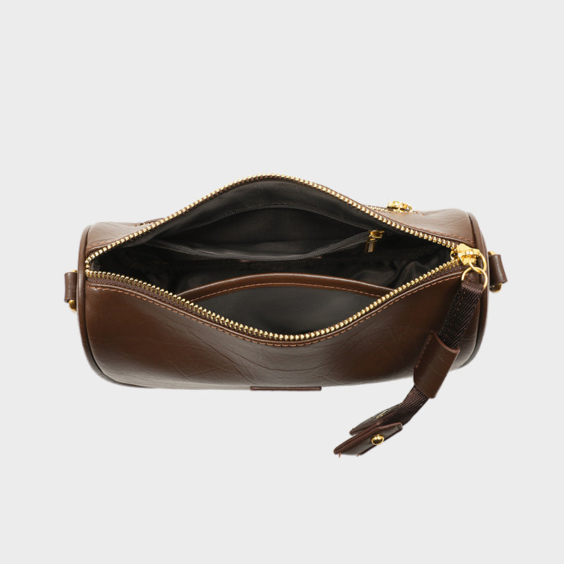 Women's Summer Genuine Leather Commuter High-grade Pillow Crossbody Bags