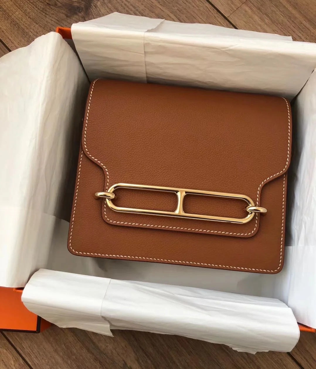 Genuine Leather Constance Pig Nose Trendy Shoulder Bags
