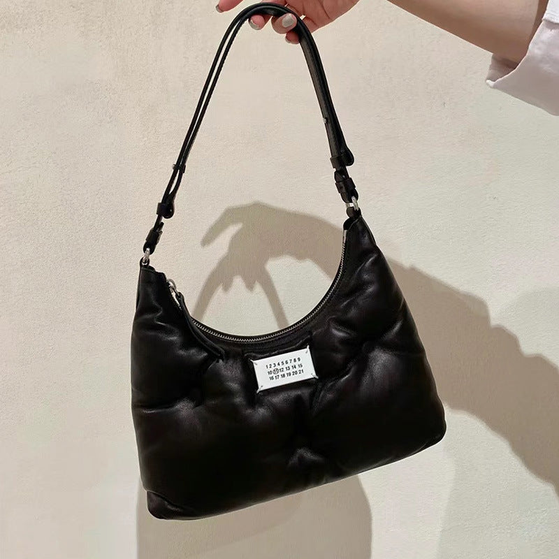 Slouchy Wen Soft Underarm Simple Cloud Shoulder Bags