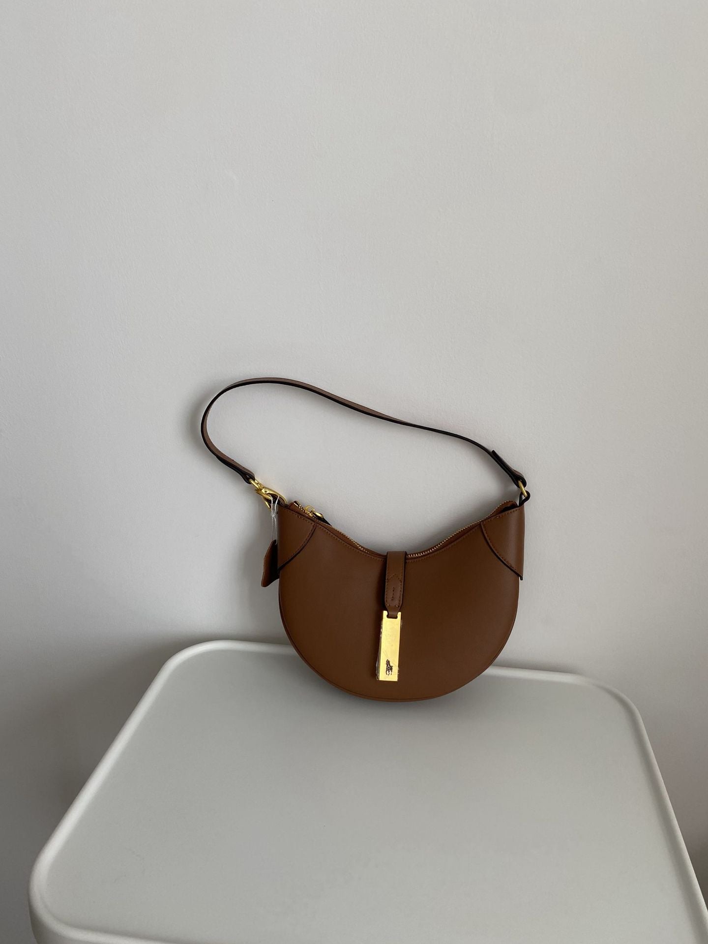 Women's Designer Polo Ralph Lauren Genuine Leather Shoulder Bags