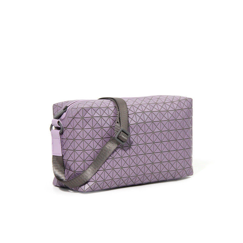 Women's & Men's & Geometric Rhombus Silicone Saddle For Bags