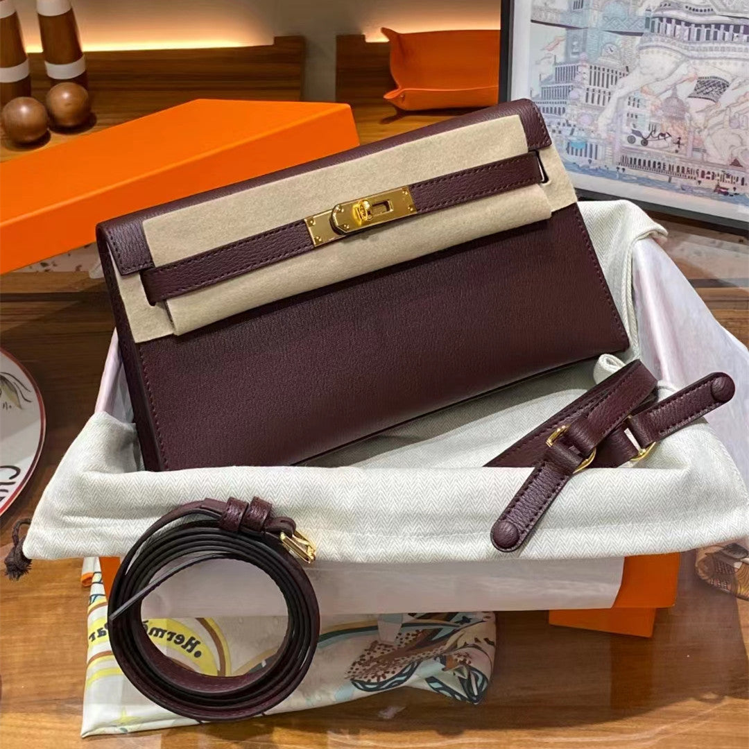 Women's Pattern Kelly Underarm High-grade Horizontal Vintage Bags