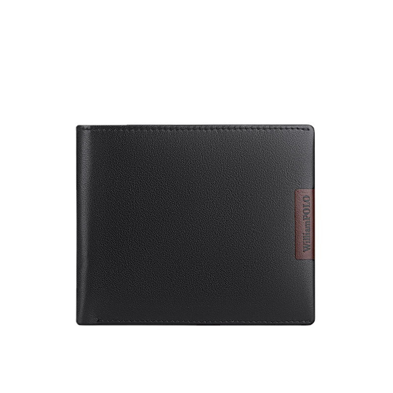Men's Emperor Paul Leather Short Large Capacity Men's Wallets