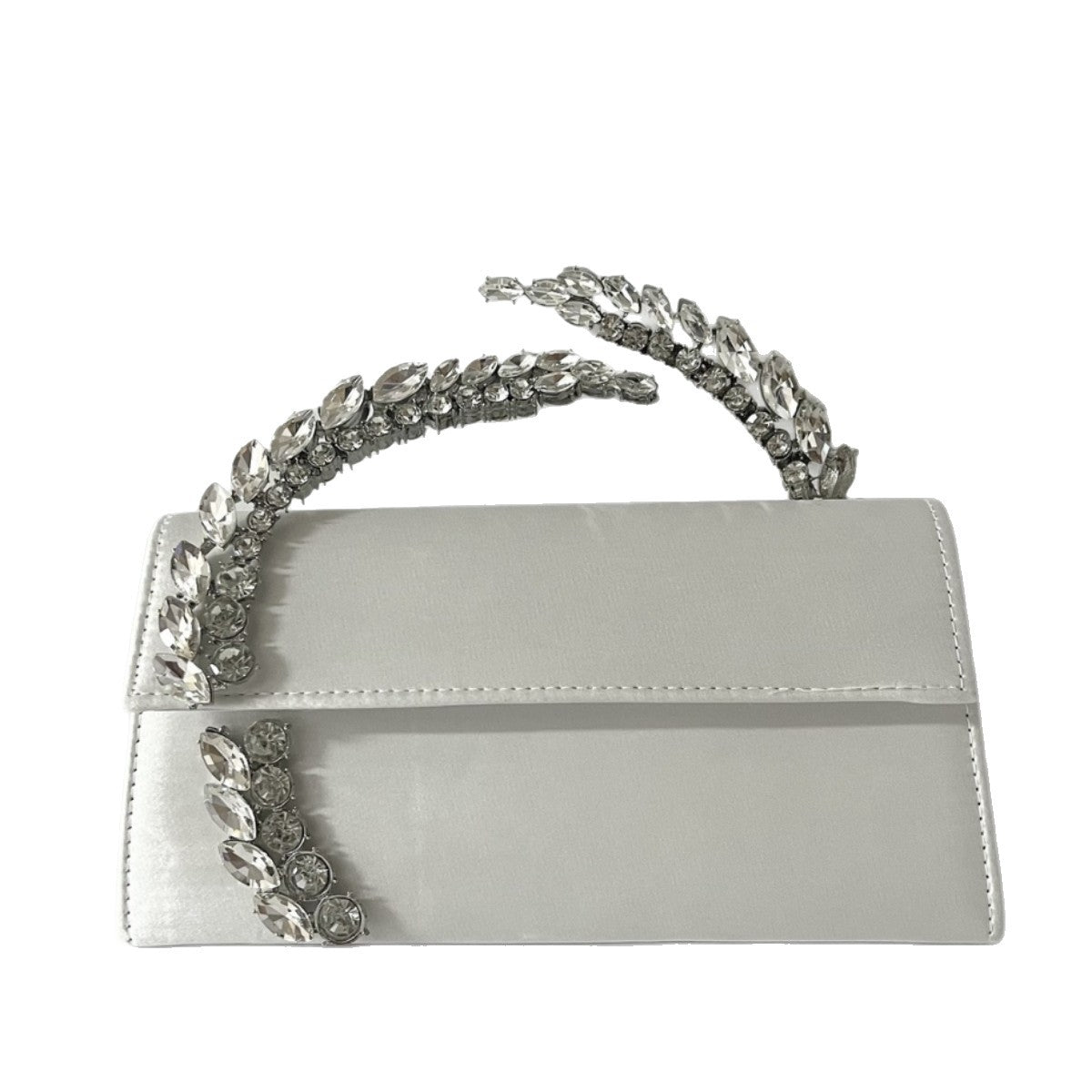 Women's Dinner Rhinestone Satin Sequin Hand Diamonds Evening Bags