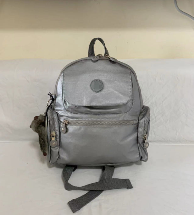 New Elegant Nylon Home Monkey Medium Backpacks