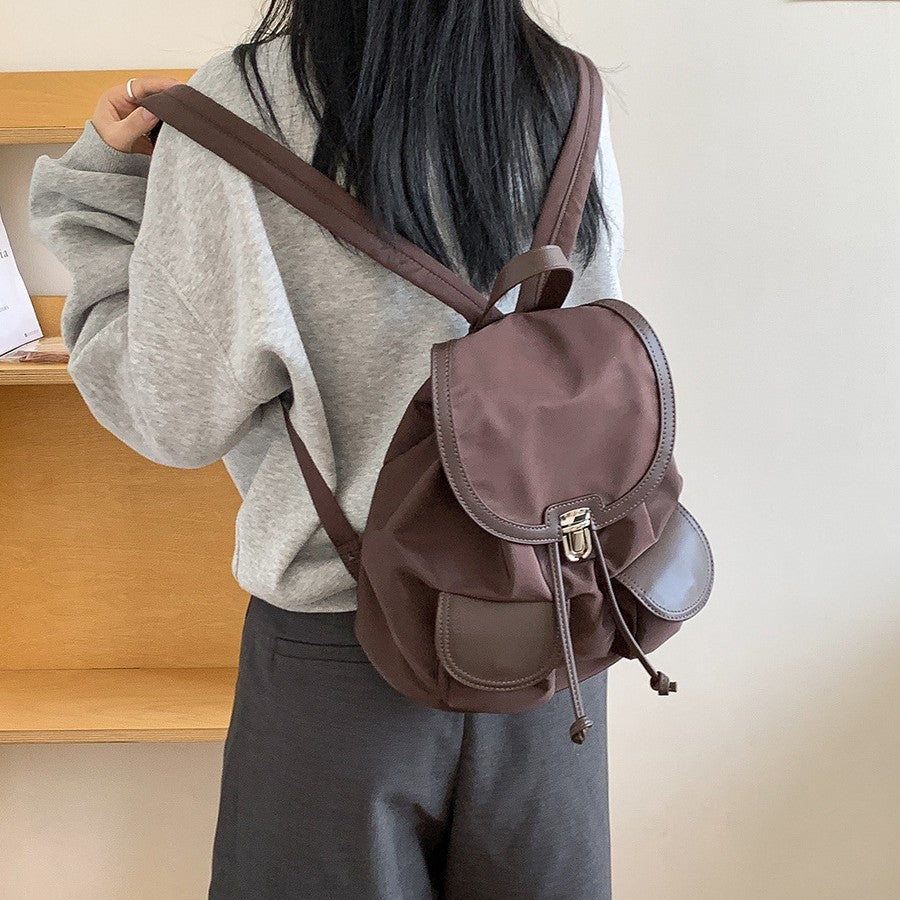 Women's Nylon Fashion Waterproof Leisure Versatile Backpacks