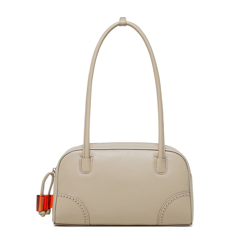 Women's Design Large Capacity Leather Underarm Cowhide Shoulder Bags