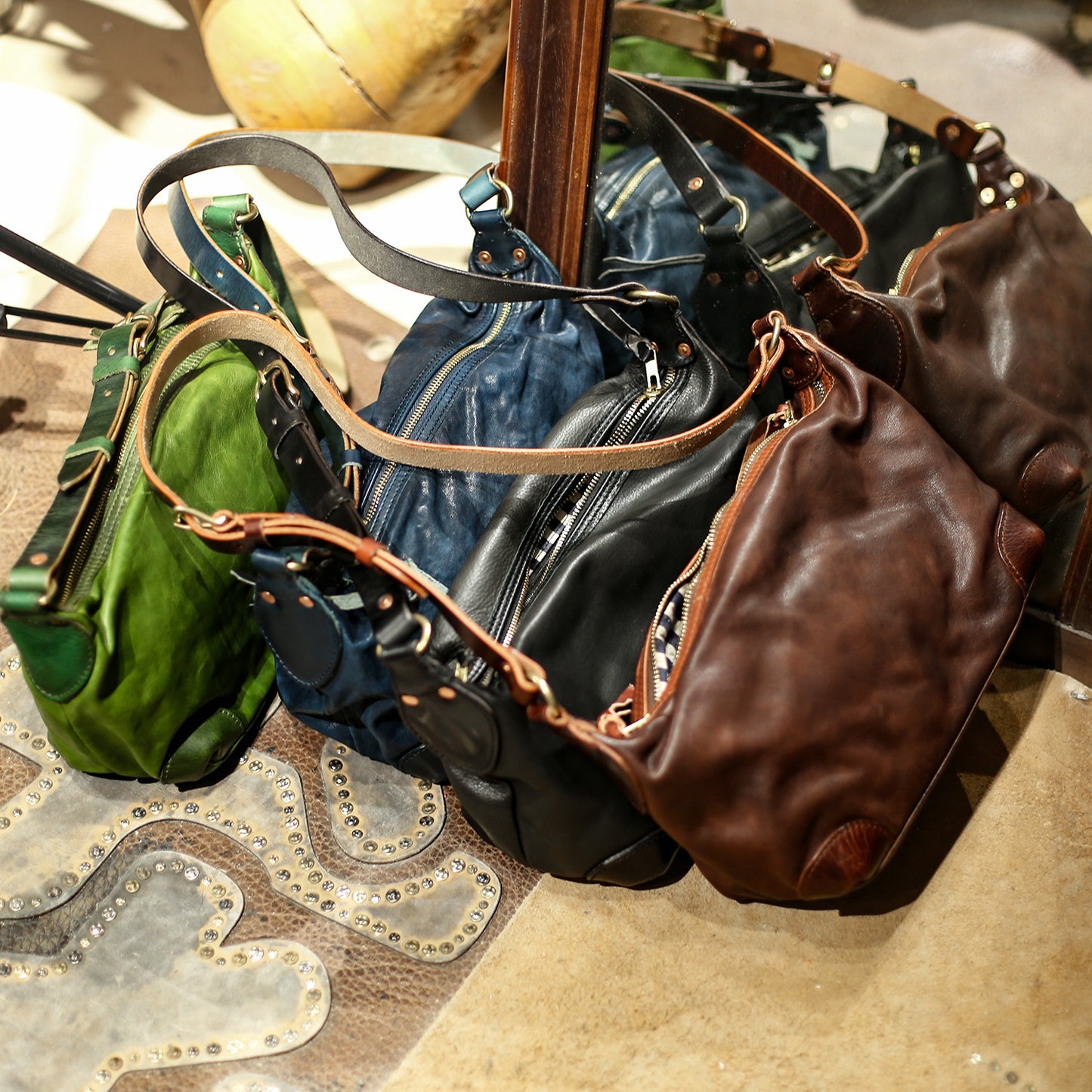 Women's Leather First Layer Korean Style Daily Simple Crossbody Bags