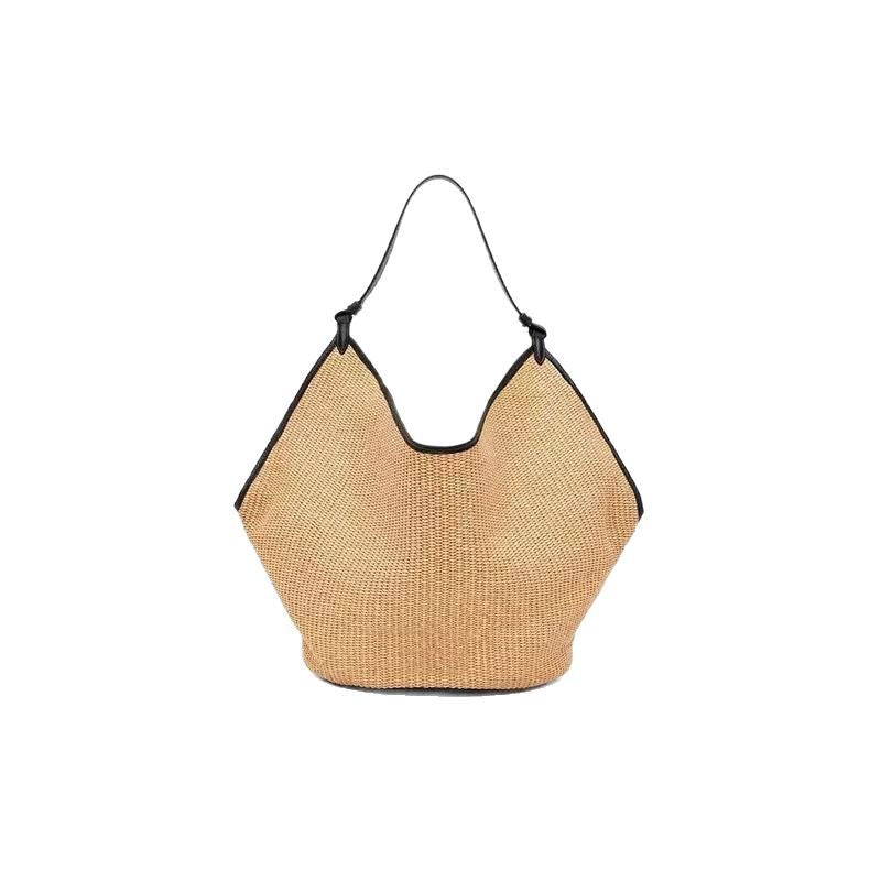 Women's Fashion Summer Leather Fur With First Layer Handbags