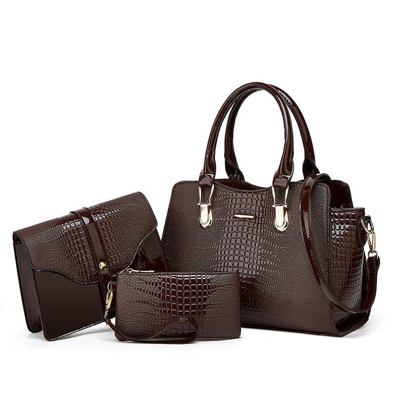 Women's Autumn Mother Set Three-piece Fashion Trend Bags