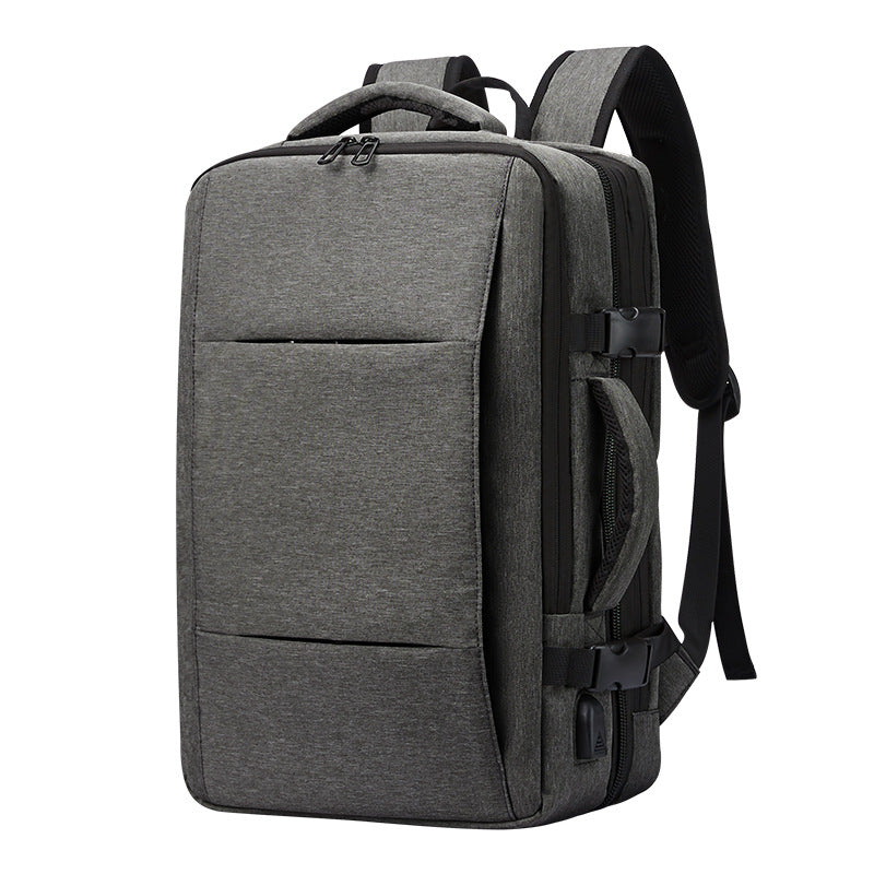Men's Computer Open Close Dry Wet Separation Backpacks