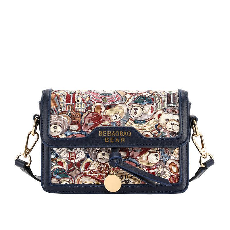 Women's Source Bear Lovely Fashion Canvas Bags