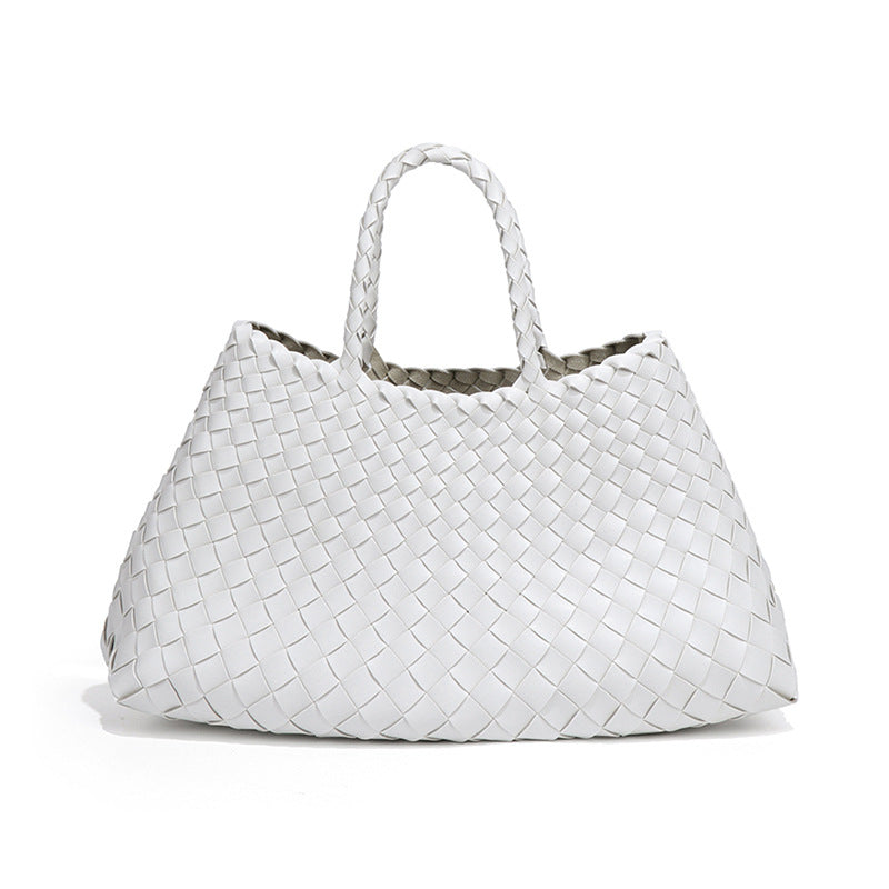 Women's French Food Basket Hand-woven Retro Art Versatile Handbags